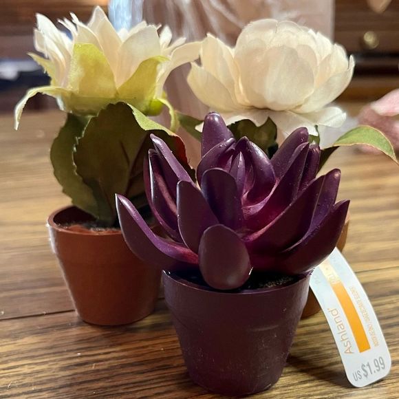 Ashland Accents Nwt3 Mini Floral Home Decor Poshmark